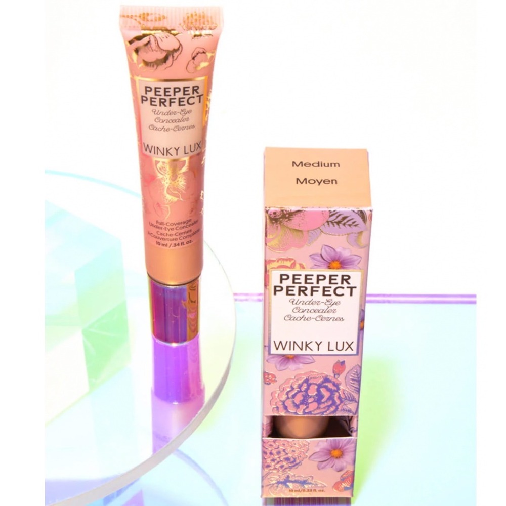 Winky Lux Peeper Perfect Full Coverage Under Eye Concealer Medium 10ml 0.34oz
